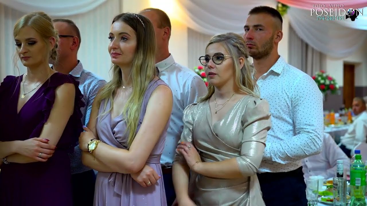 ŚMIESZNE PRZYŚPIEWKI OCZEPINOWE WESELE 2021 OSP Wejsce Zabawa oczepiny wideofilmowanie pakiet STANDA