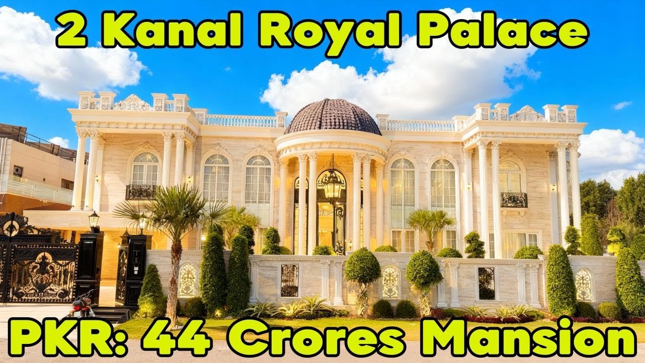 🔥 Inside a 44 Crore Fully Automatic Spanish Mansion | DHA Phase 6 Sector E | Complete House Tour