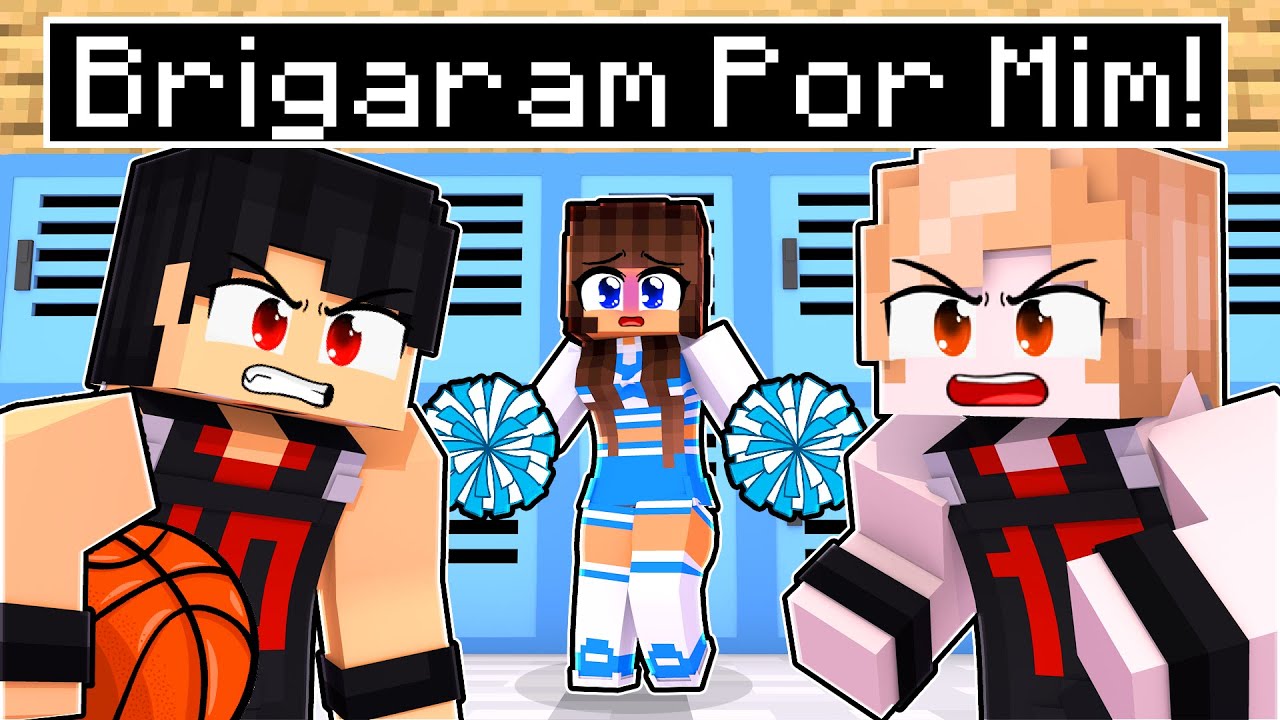 O JOGADOR de BASQUETE BRIGOU por MIM no Minecraft ◂Miika▸