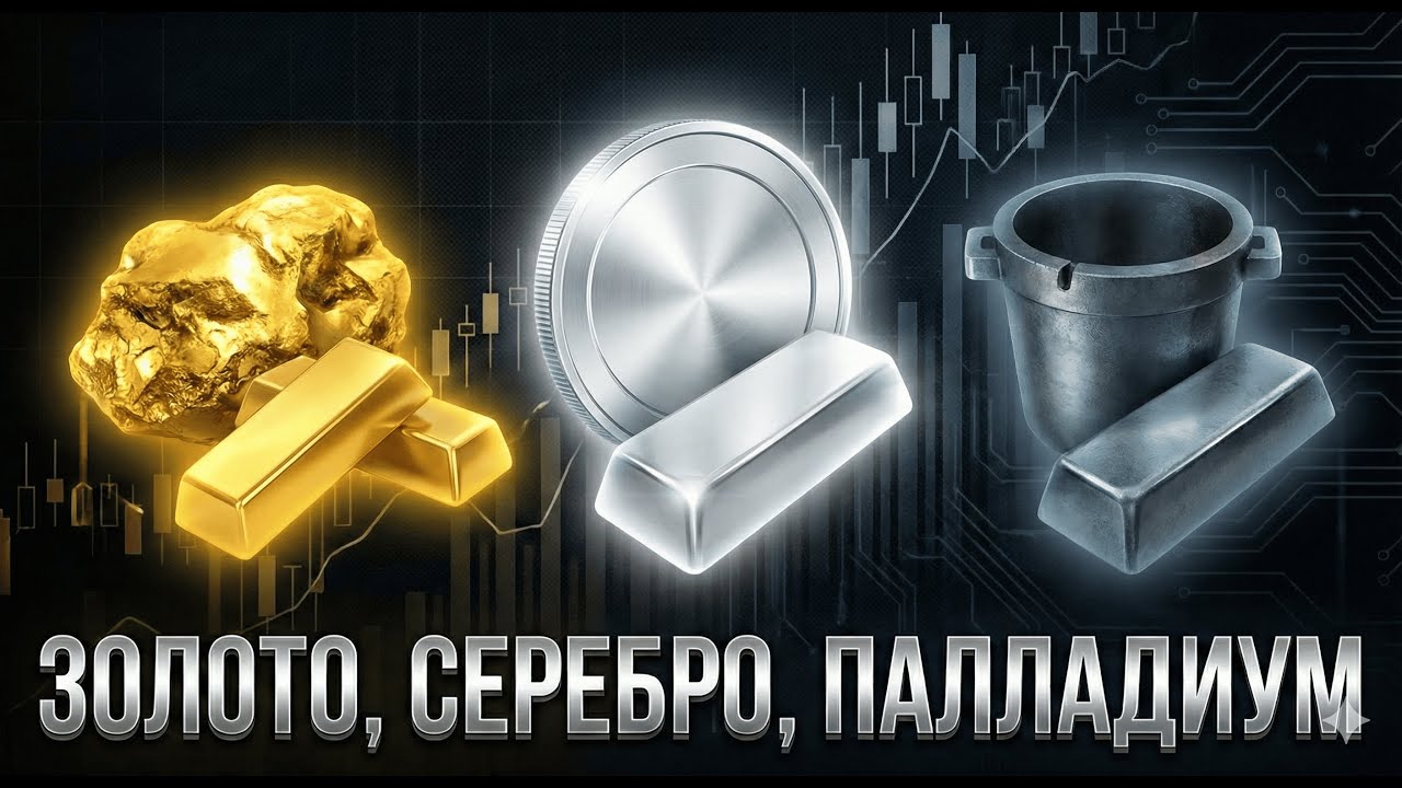 Стоит ли покупать Серебро, Палладий и Золото прямо сейчас?