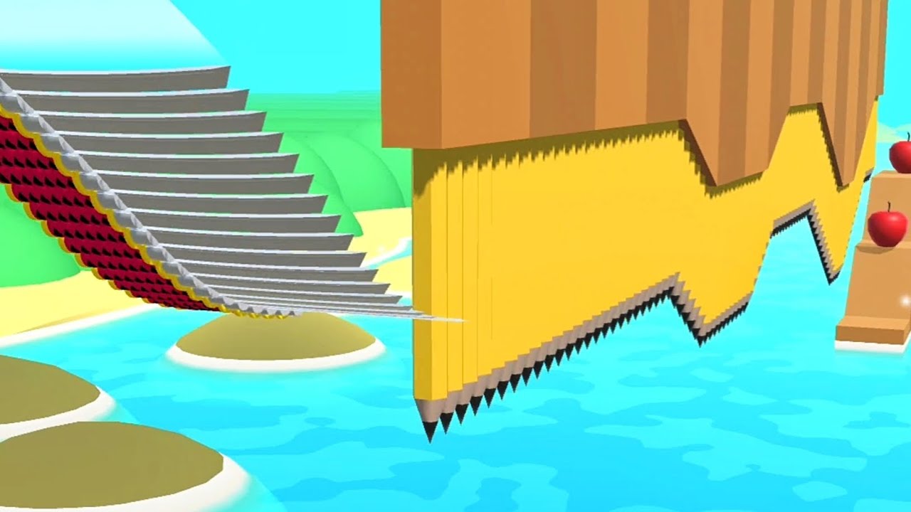 Flying Cut Game! Very Satisfying and Relaxing ASMR Slicing Video