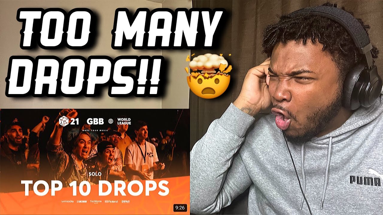 TOP 10 DROPS 😱 Solo | GBB 2021 Beatbox REACTION*
