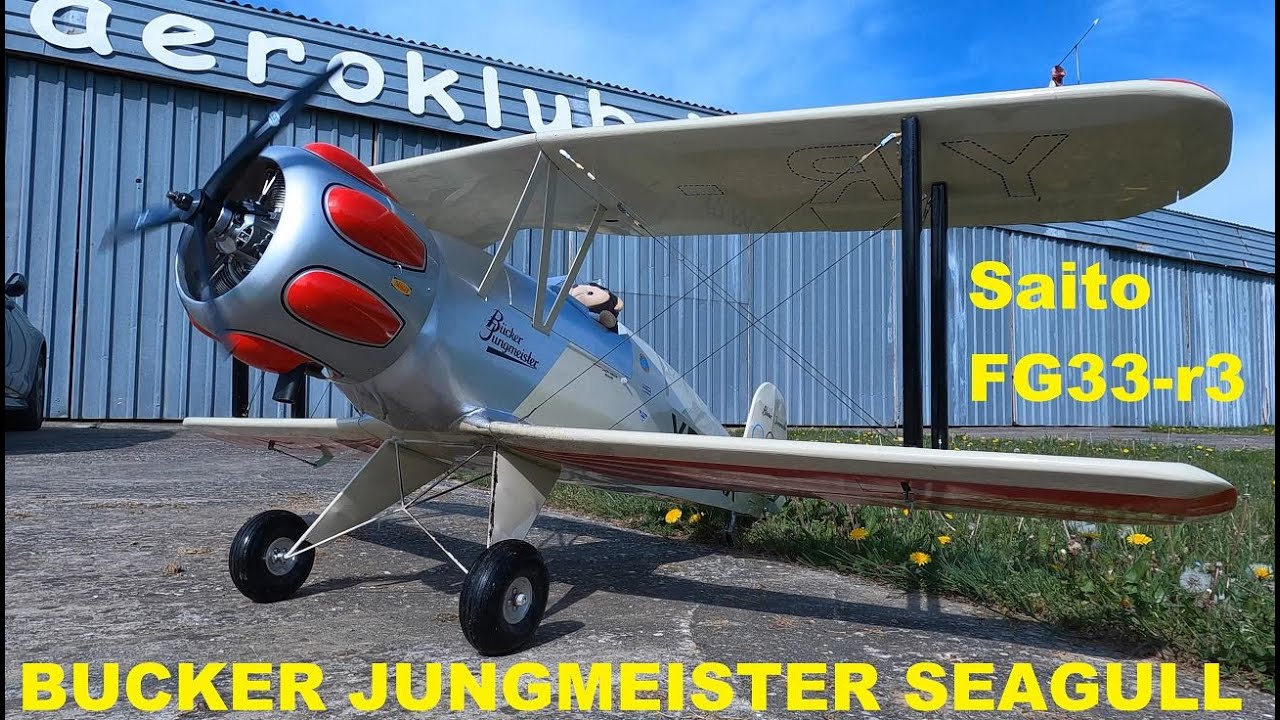Bucker Jungmeister Saito radial  -Seagull
