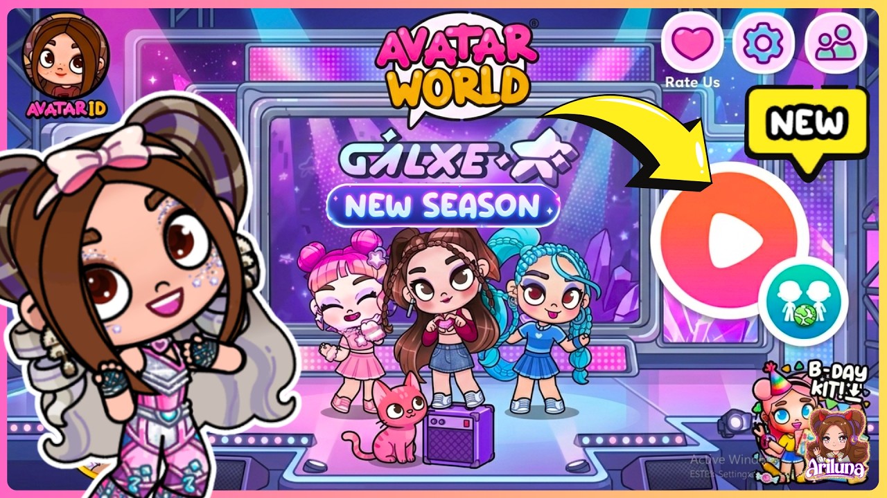 ¡ESPERANDO a GalXE en AVATAR WORLD! 😱  VISITANDO Bandas KPOP de SUSCRIPTORES parte 3