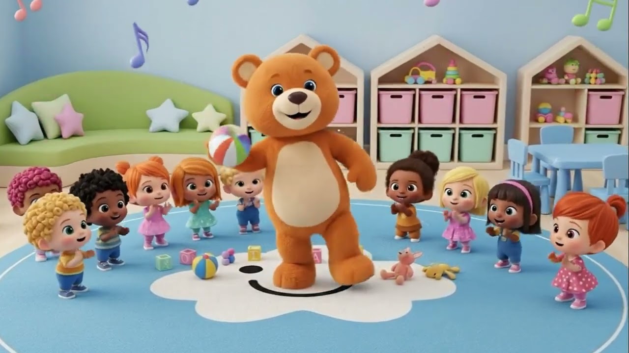 Clean up, clean up, toys away!