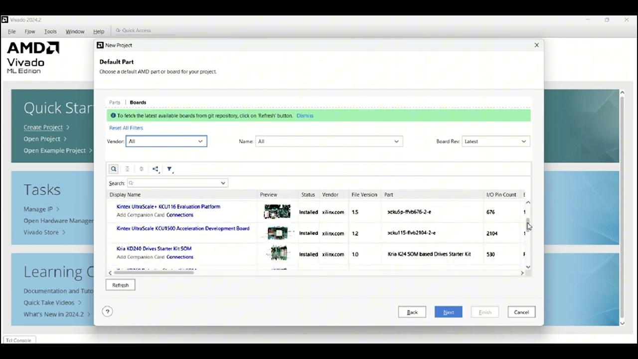 Vivado 2024.2 Tutorial for Beginners | Step-by-Step Project Creation in AMD Vivado