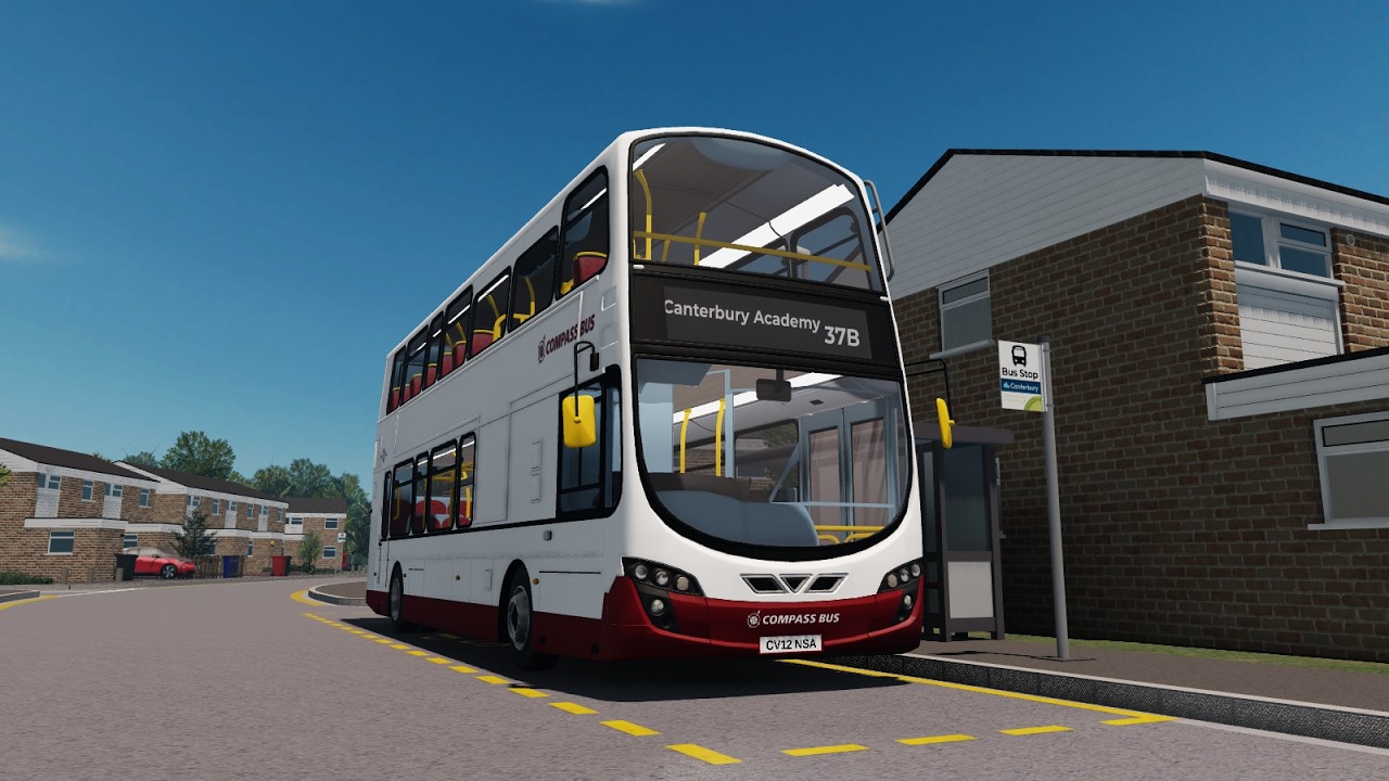 *New Map Update* Canterbury Bus Simulator | Driving the extended 37B to Spring Lane Estate