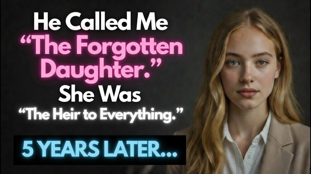 He Called Me “The Forgotten Daughter” — 5 Years Later.......