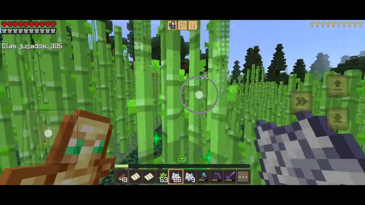 crafting and building gameplay 357. (dia 305 a 306). (muerte permanente).