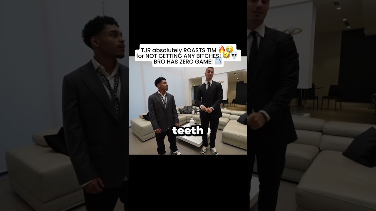 TJR absolutely ROASTS TIM 🔥😭 for NOT GETTING ANY BITCHES! 🤣💀 BRO HAS ZERO GAME!  #tjr #kick