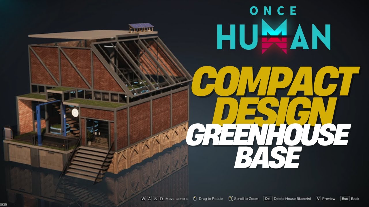 Once Human: Compact Gardener Base Tutorial in Once Human - Easy to Build & Move