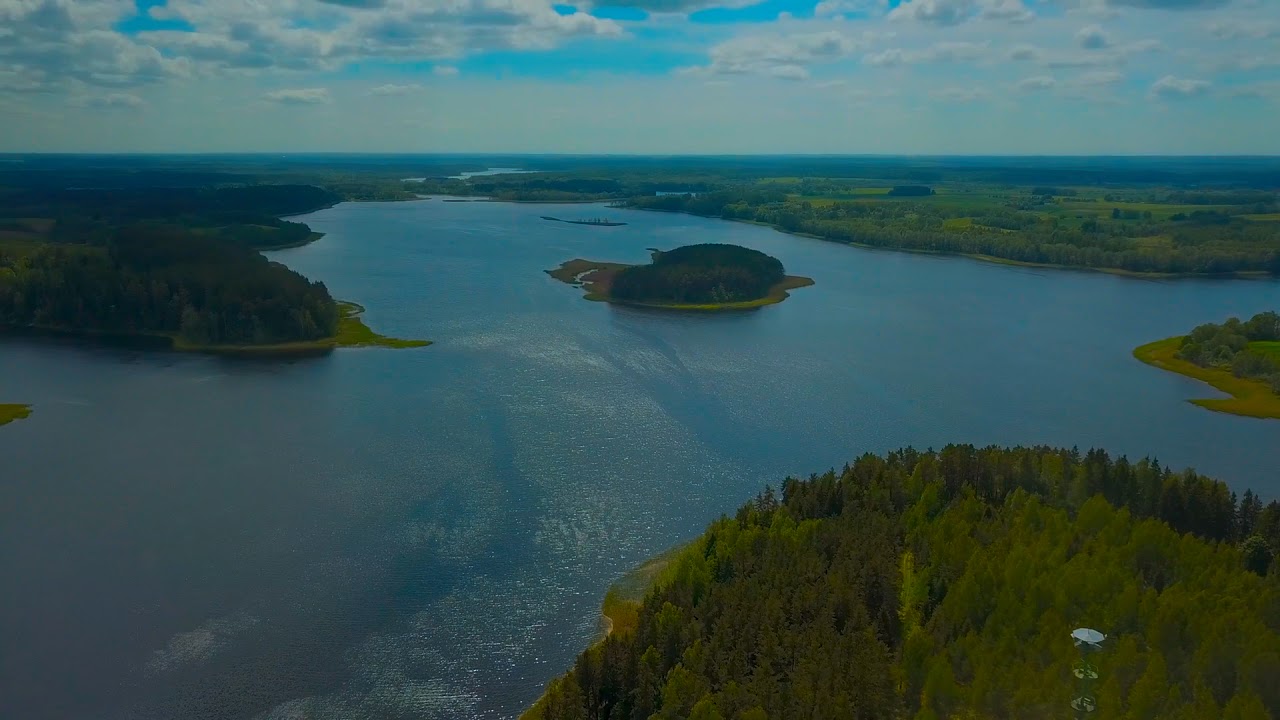 Сартайская смотровая башня и район озера Сартай HDR Video