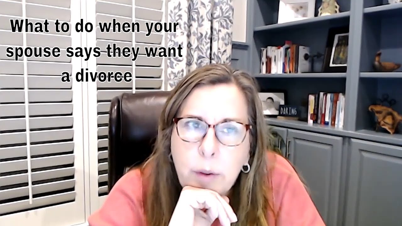 When your spouse wants divorce but you want to save your marriage!
