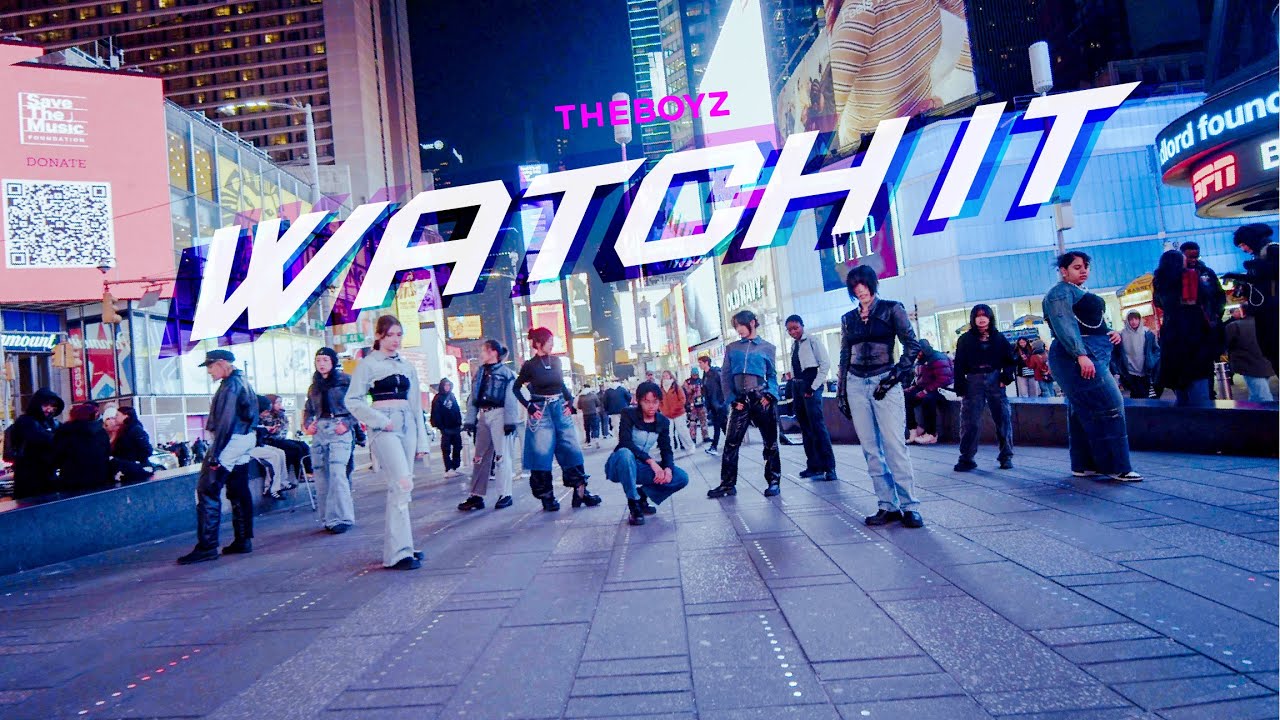 [KPOP IN PUBLIC NYC | TIMES SQUARE] THE BOYZ(더보이즈) 'WATCH IT' Dance Cover by OFFBRND
