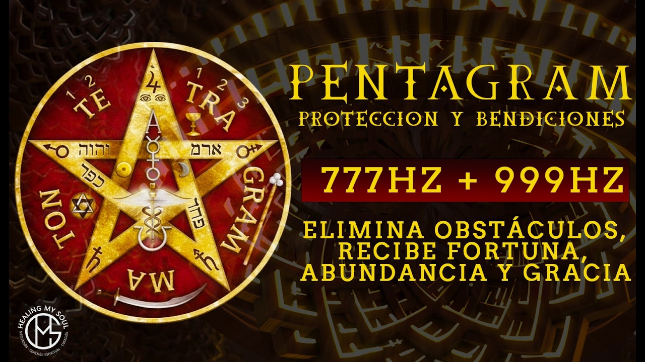 Pentagrama – Poder de Protección Espiritual: Elimina Obstáculos y Atrae Fortuna, Abundancia y Gracia