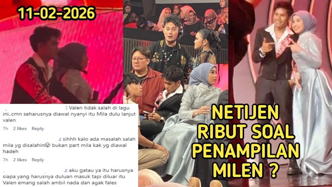 HADEH ! NETIJEN MALAH RIBUT SOAL PENAMPILAN MILEN SEMALAM !!!