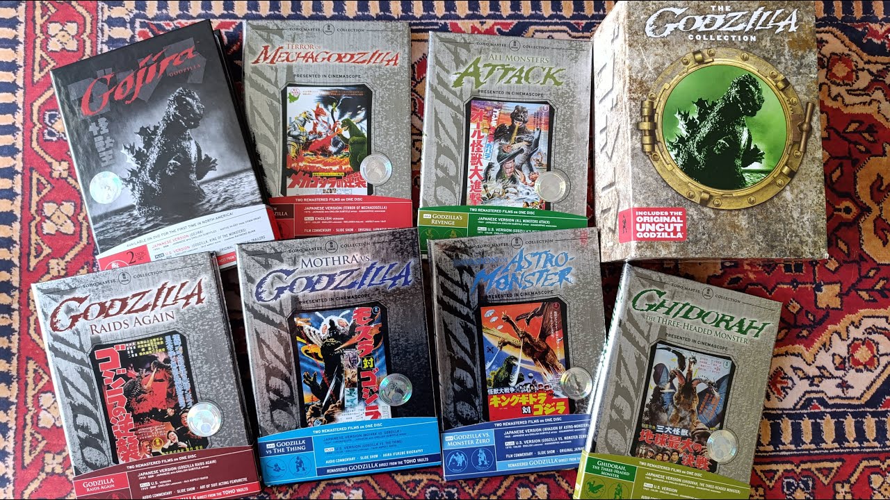 Unboxing - The Godzilla Collection USA NTSC 2010 z Vinted