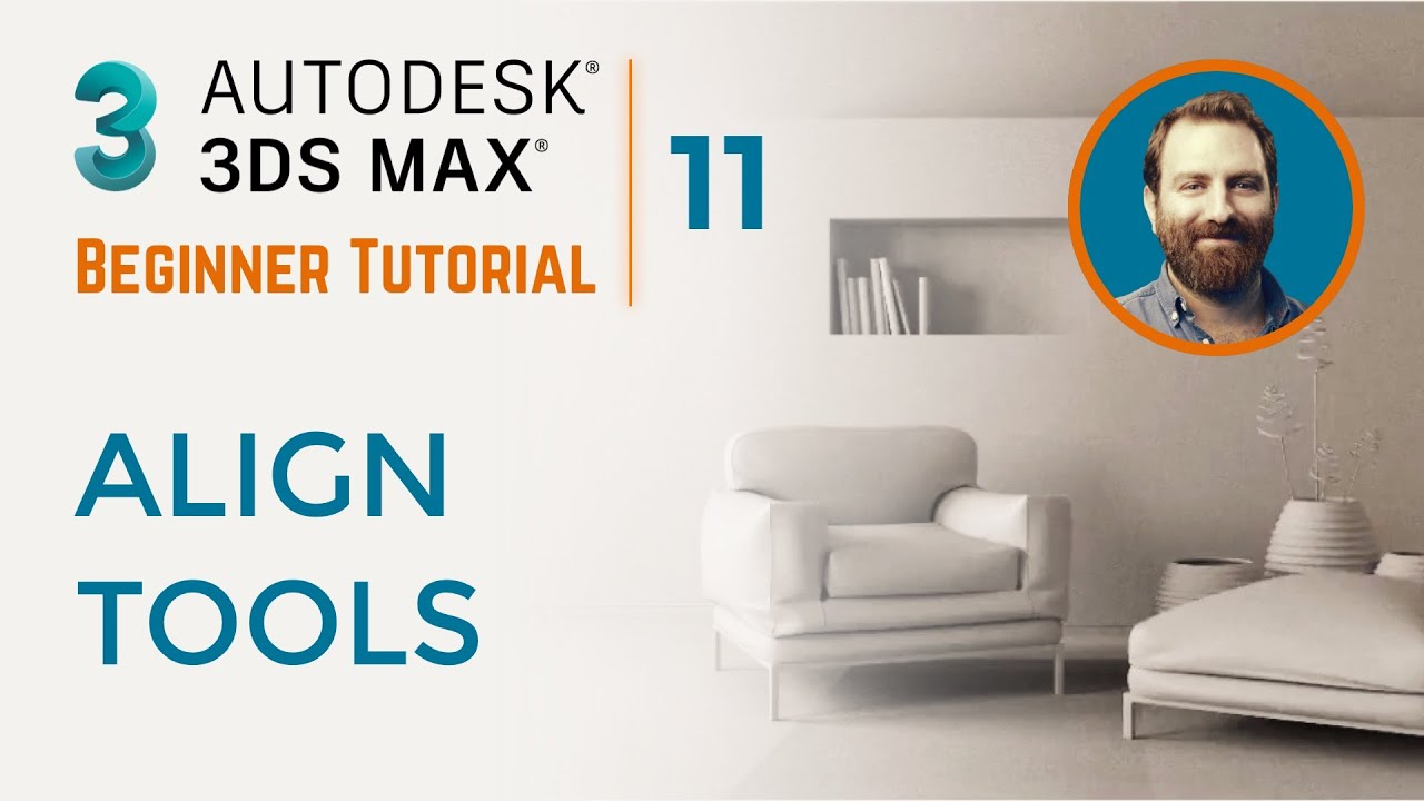 Инструменты выравнивания | Урок по 3ds Max №11