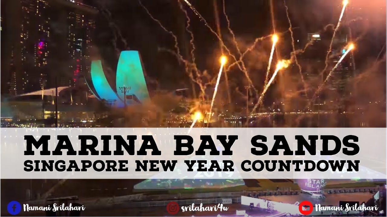 New Year CountDown Singapore 2019 | Star Island 2019 | The Float | Marina Bay Sands