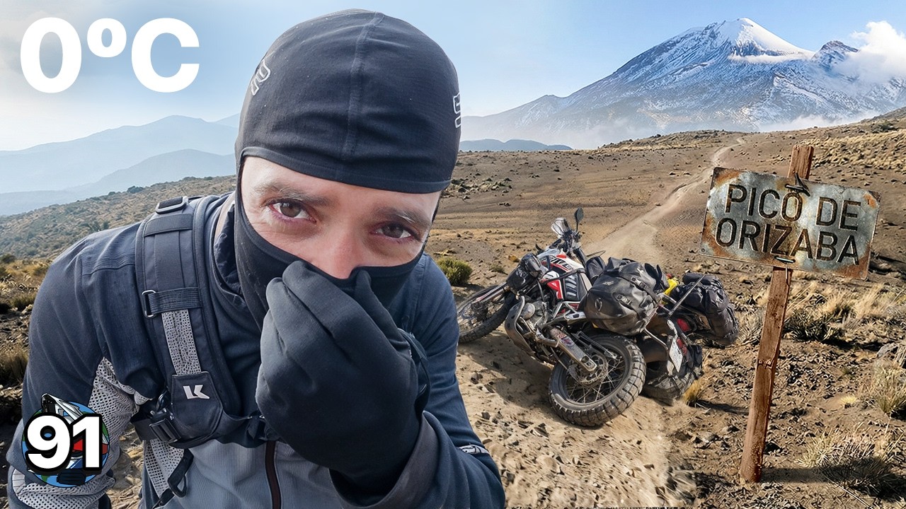 INTENTO SUBIR la MONTA&Ntilde;A M&Aacute;S ALTA De MEXICO (Sale mal) | Vuelta al Mundo en Moto | EP 91