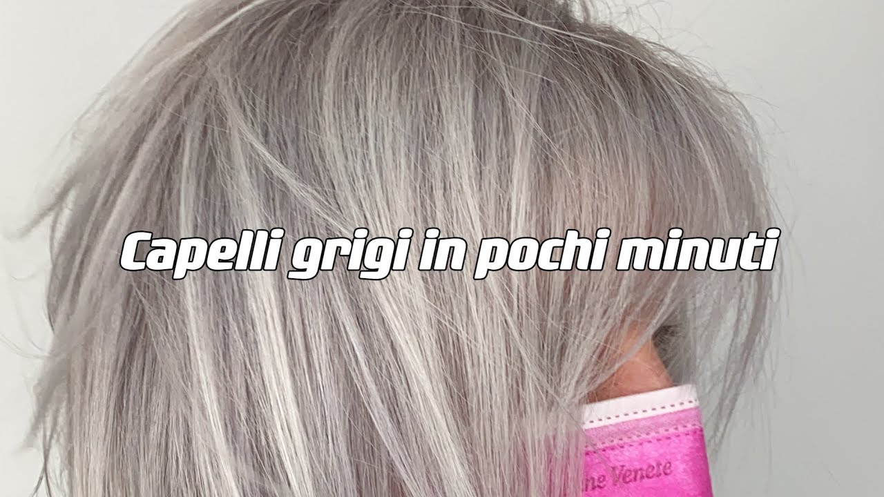 Capelli grigi in pochi minuti