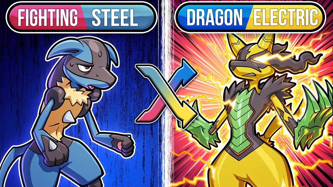 We Randomize Our Pokemon Types, Then We Battle!