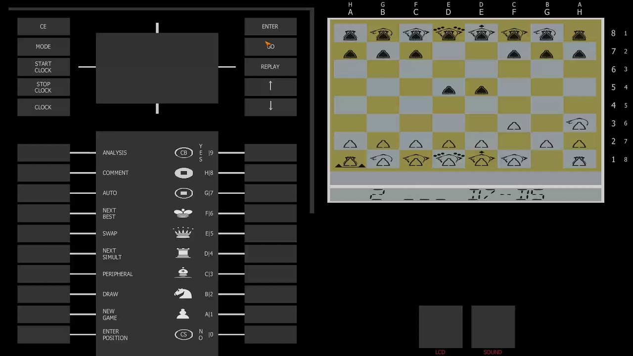 MAME MESS CHESS CHAMPION MARK V 1981 SCISYS & PHILIDOR SOFTWARE