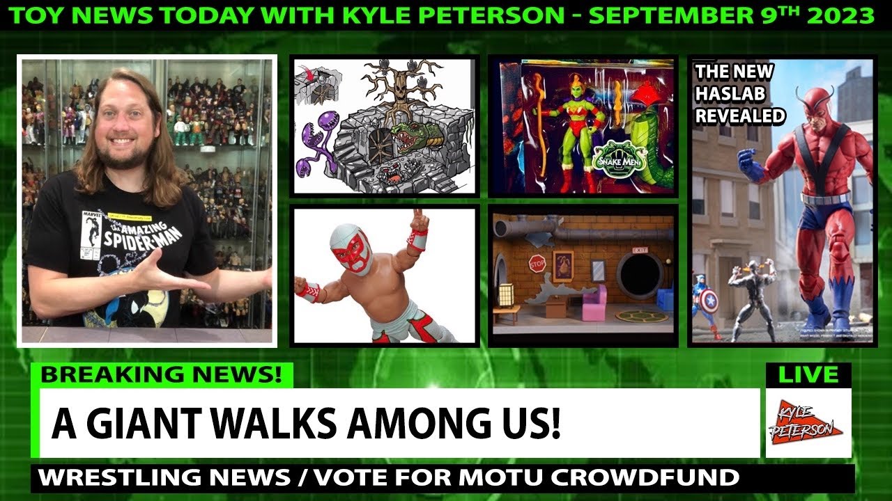 Toy News For The Week of September 3rd 2023! Crowdfunding & Hard Decisions!