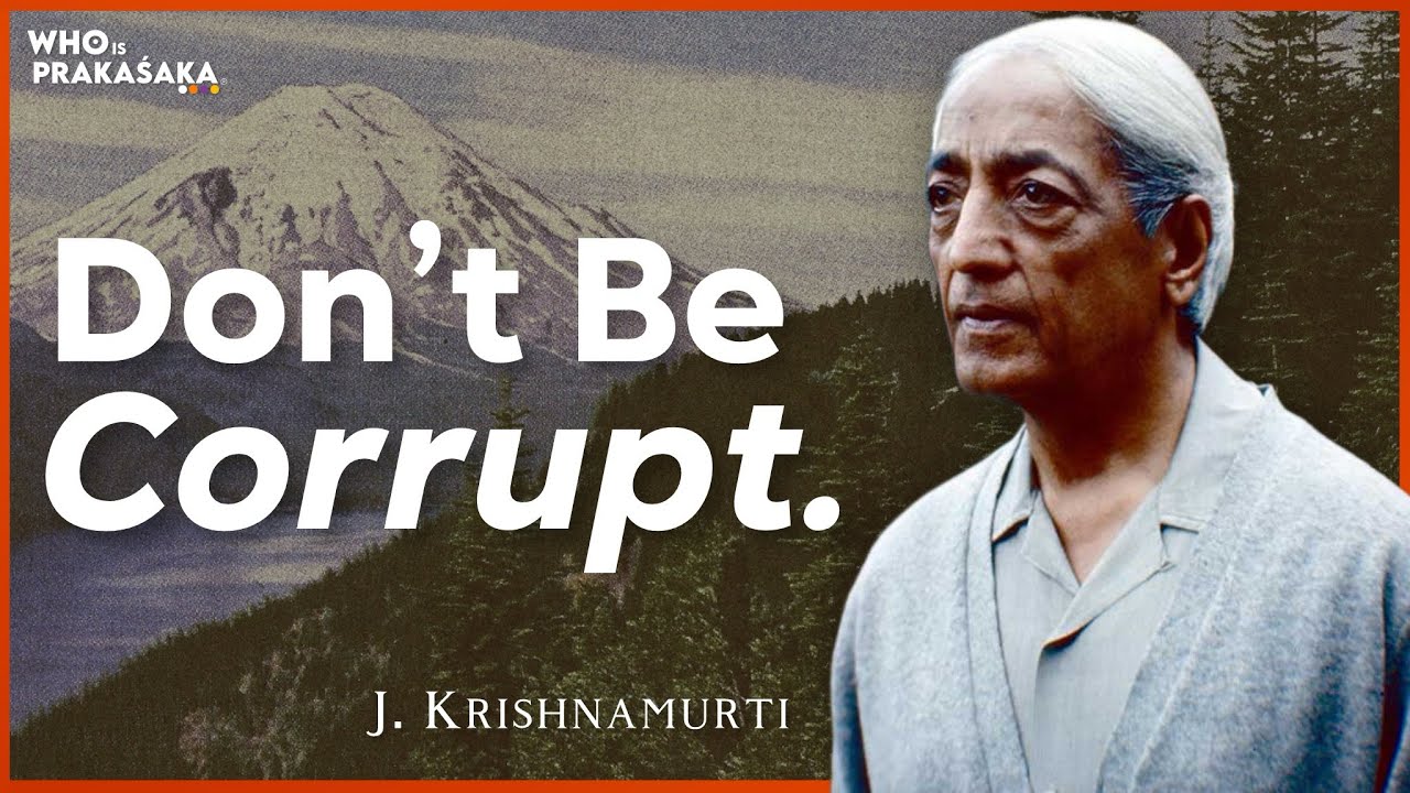 Motivating Wisdom “Don’t Be Corrupt”