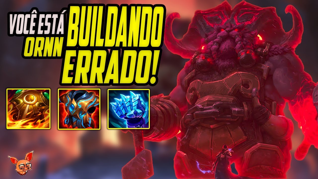 ESSE CAMPEÃO tá MUITO FORTE BUILDANDO CERTO - ORNN WILD RIFT GAMEPLAY