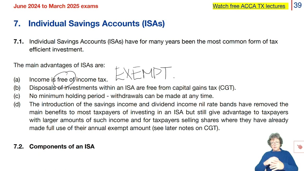Chapter 3 Property Income and Investments &ndash; Individuals part 3 -  ACCA TX-UK Taxation (FA 2023)