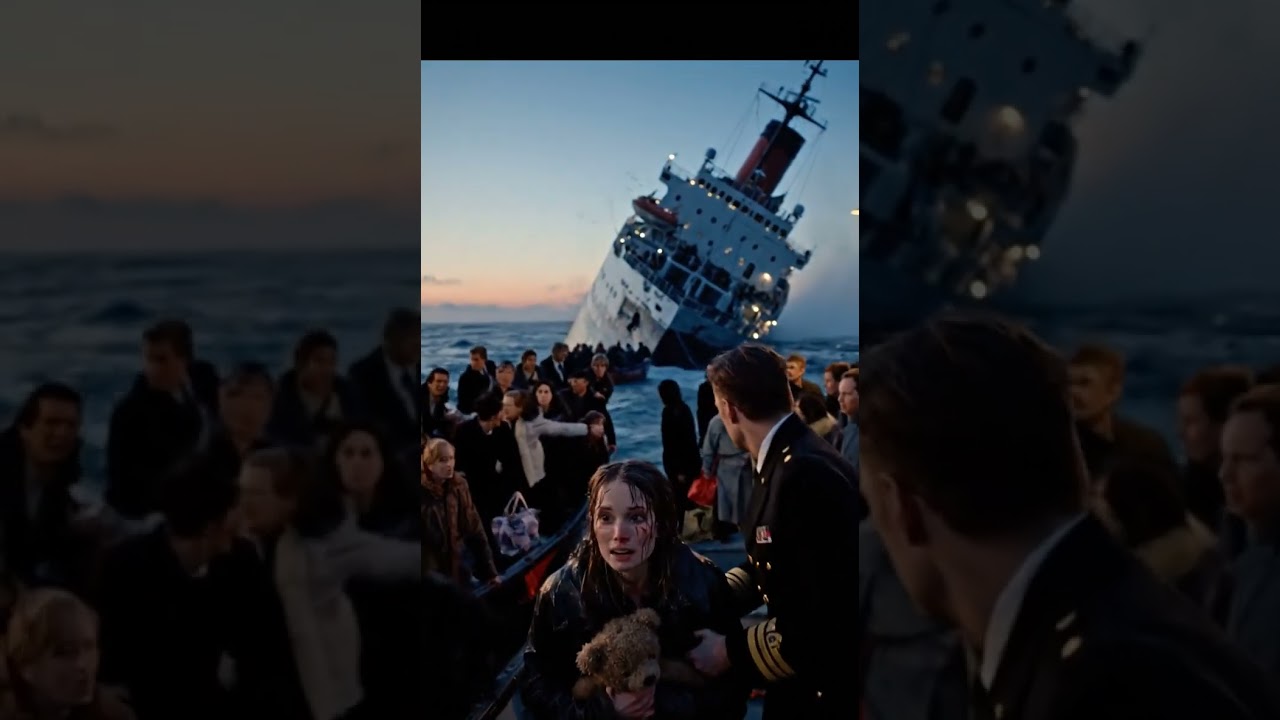Sinking Ship Final Moments & Desperate Evacuation #MaritimeDisaster