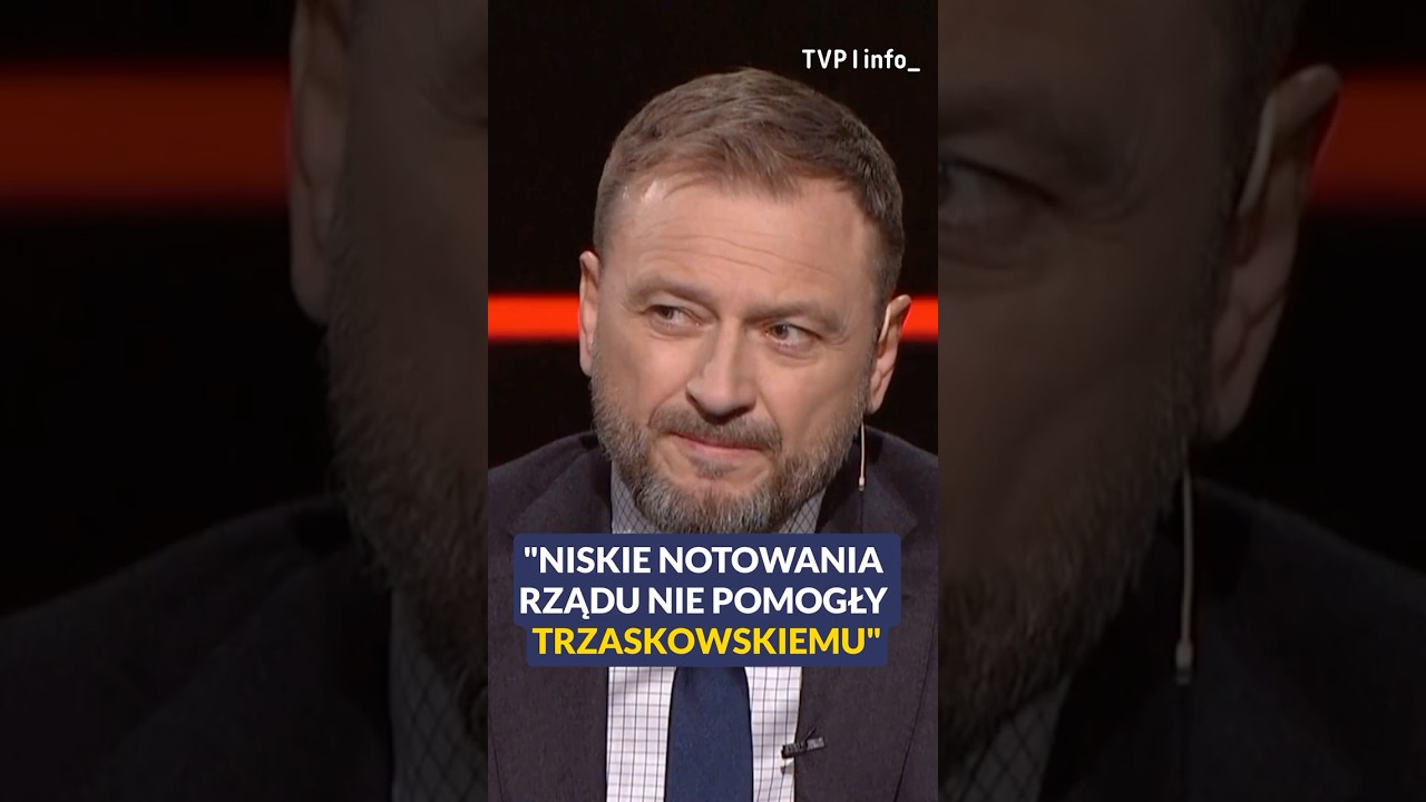 Nitras: the government's low ratings did not help Trzaskowski #politics #poland #shorts