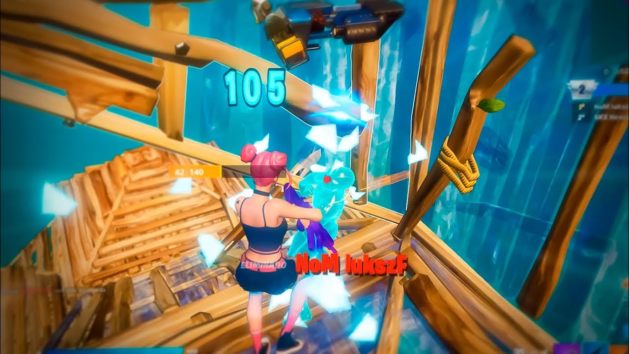 RUN AWAY (Fortnite Montage) + Best Keyboard Settings For AIMBOT/Piece Control🧩