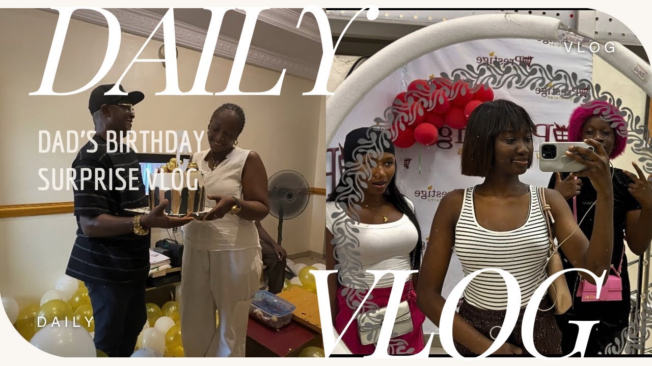 I spent my day making icecream + planning my dad’s birthday surprise 