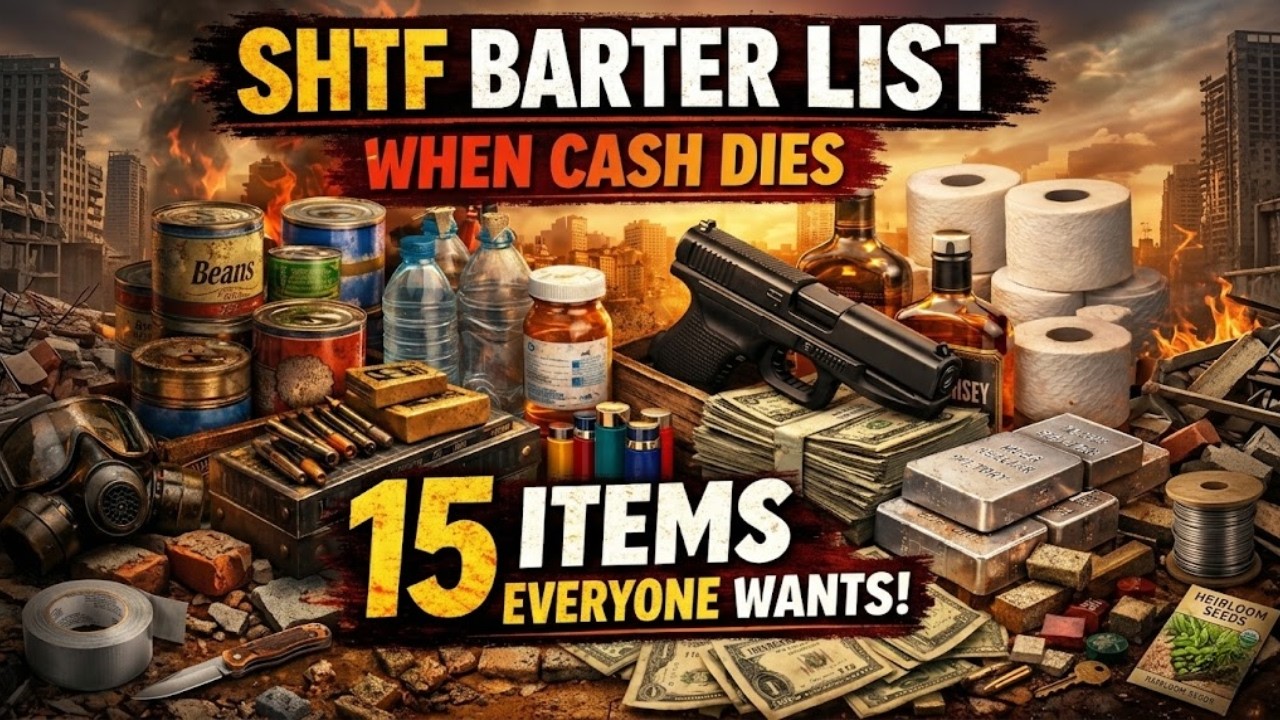 15 лучших предметов для обмена в случае катастрофы в 2026 году
