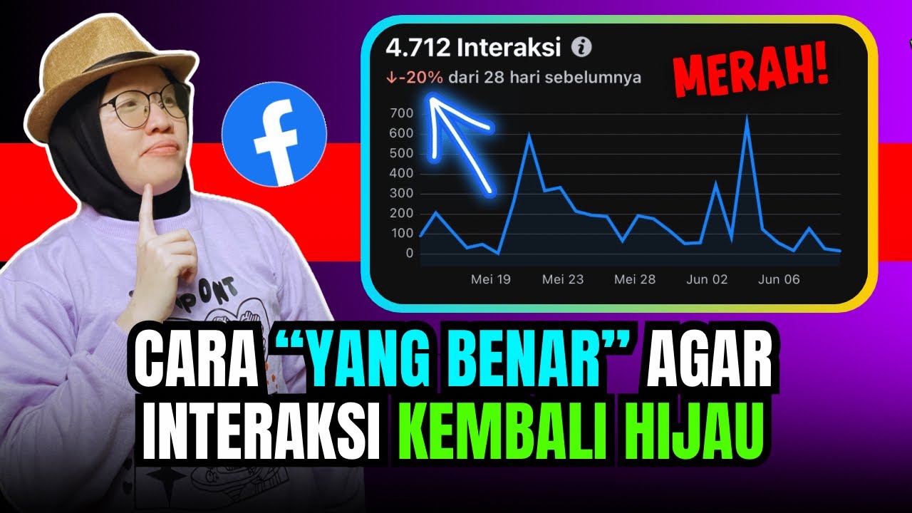 Cara BENAR bikin Grafik Interaksi di FB Pro kembali Hijau jangan dengerin yang BULSH*T
