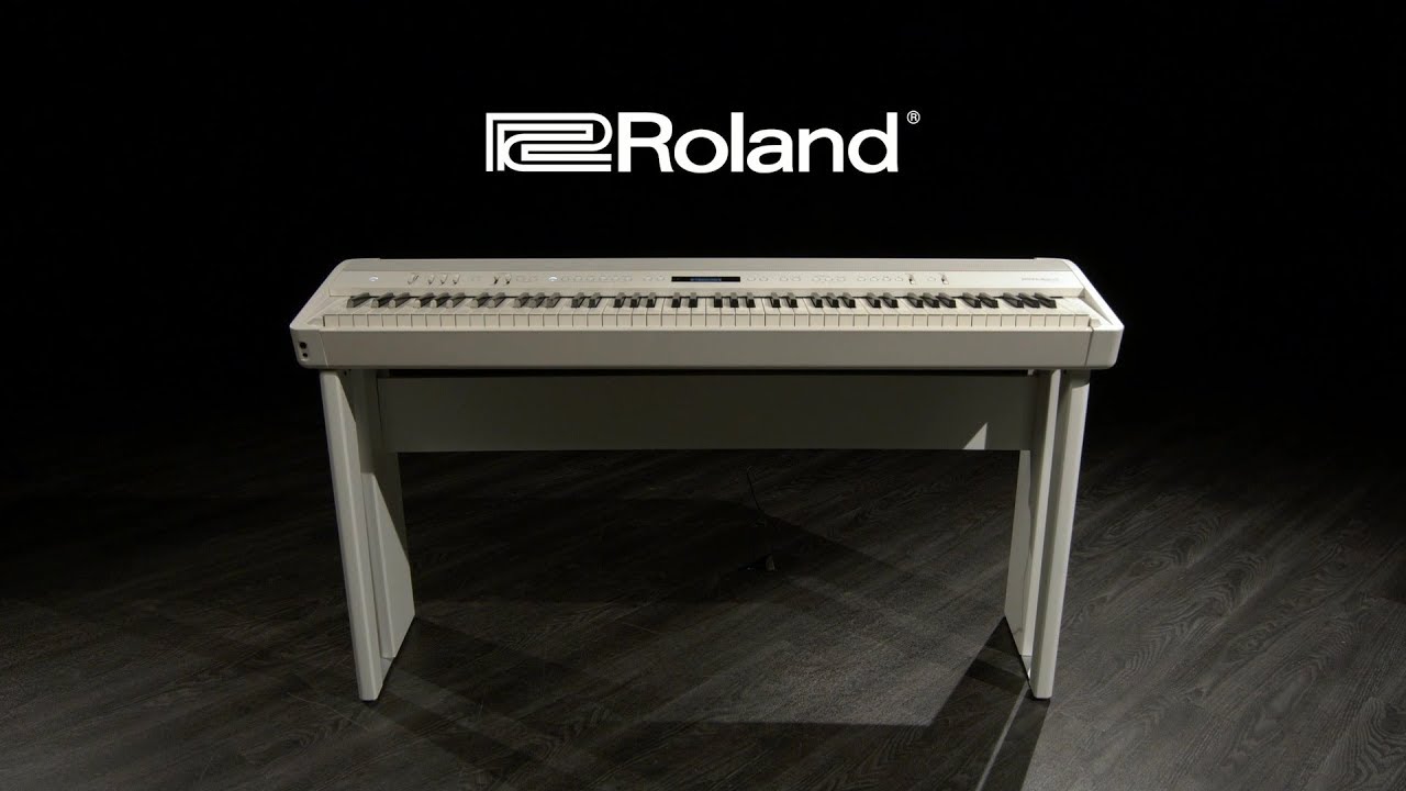 Roland FP 90 Digital Piano, White | Gear4music demo