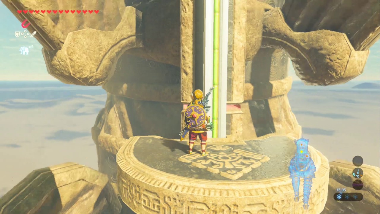 The Legend of Zelda: Breath of the Wild -  Donnertitan Vah Naboris Dungeon - Gameplay Walkthrough