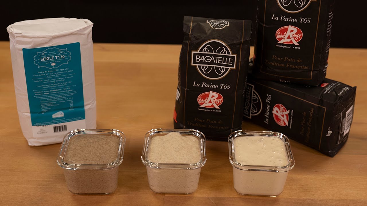 Faire son levain avec Bruno Cormerais (recette MOF Boulanger)