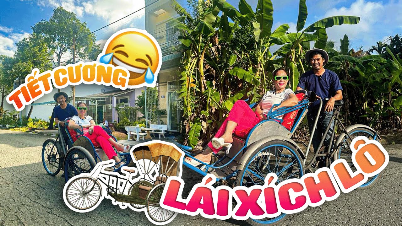 TIẾT CƯƠNG VỀ QUÊ ĐẠP XÍCH LÔ , CÁT TƯỜNG ĐẾN MỞ HÀNG !!!
