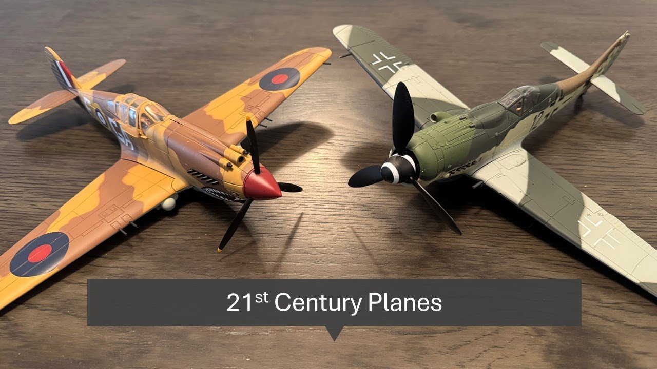 21st Century 1/32 scale WW2 PLANES box opening and review