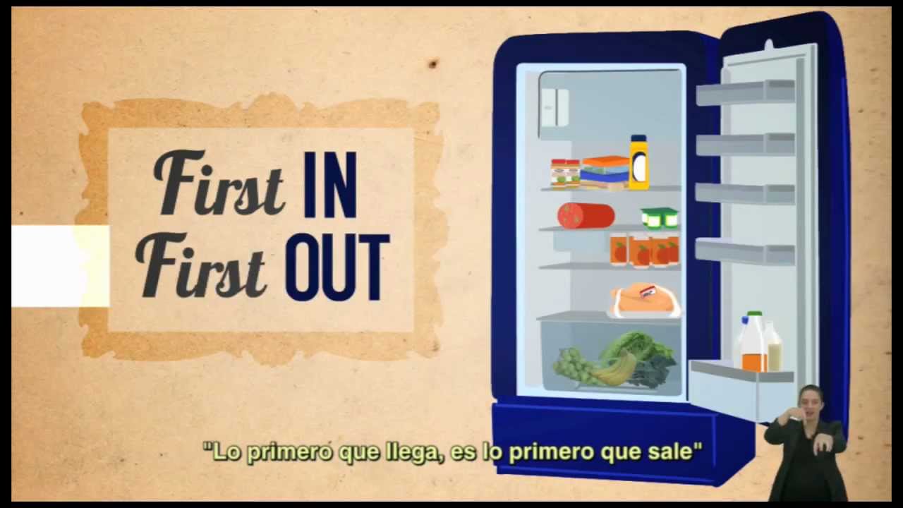 Manipulación de Alimentos. Colocar con Seguridad