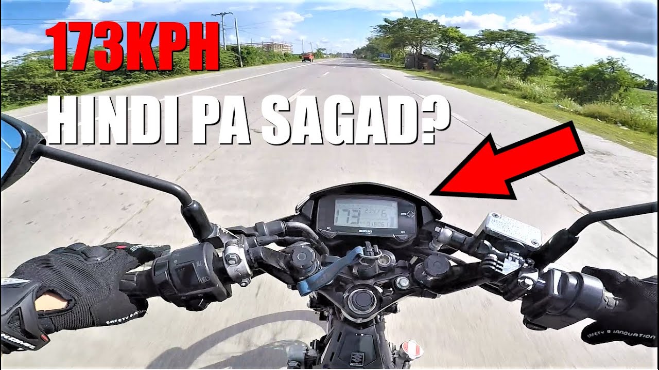 Raider 150Fi 173Kph! | 80% ECU Tune | Stock Engine!