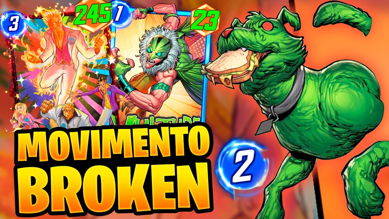 SPARKY + MOVIMENTO = O Deck Mais INSANO de 2025! | Marvel Snap