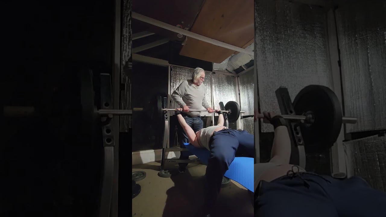 290 pound bench press with control+no butt lift
