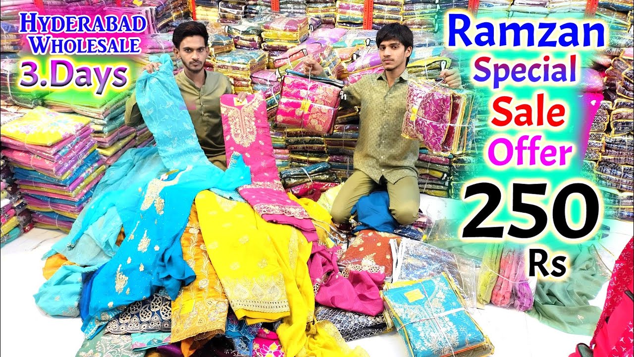Hyderabad Wholesale Ramzan Special 3.Day Sale Dhamaka offer 10/11/12/Feb/2026 || Noor Collection ||
