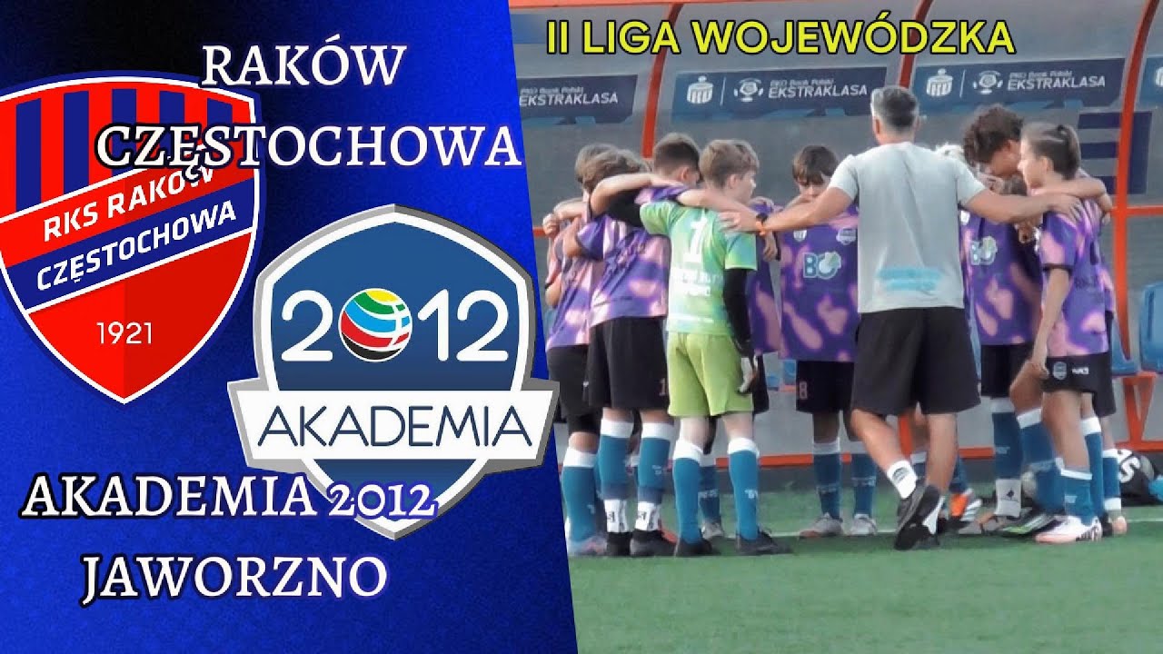 RAKÓW CZĘSTOCHOWA - AKADEMIA 2012 JAWORZNO (SKRÓT)
