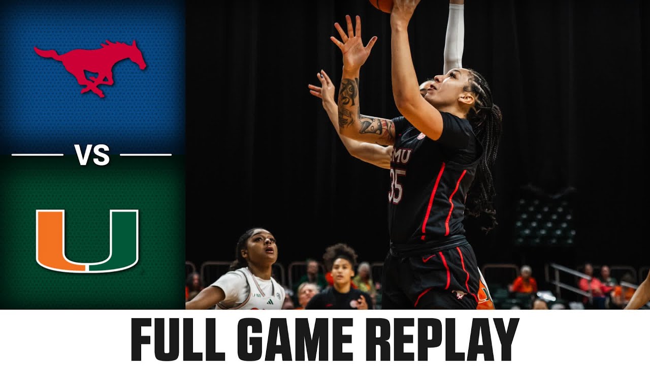 SMU vs. Miami Full Game Replay | 2024-25 ACC Women's Basketball
