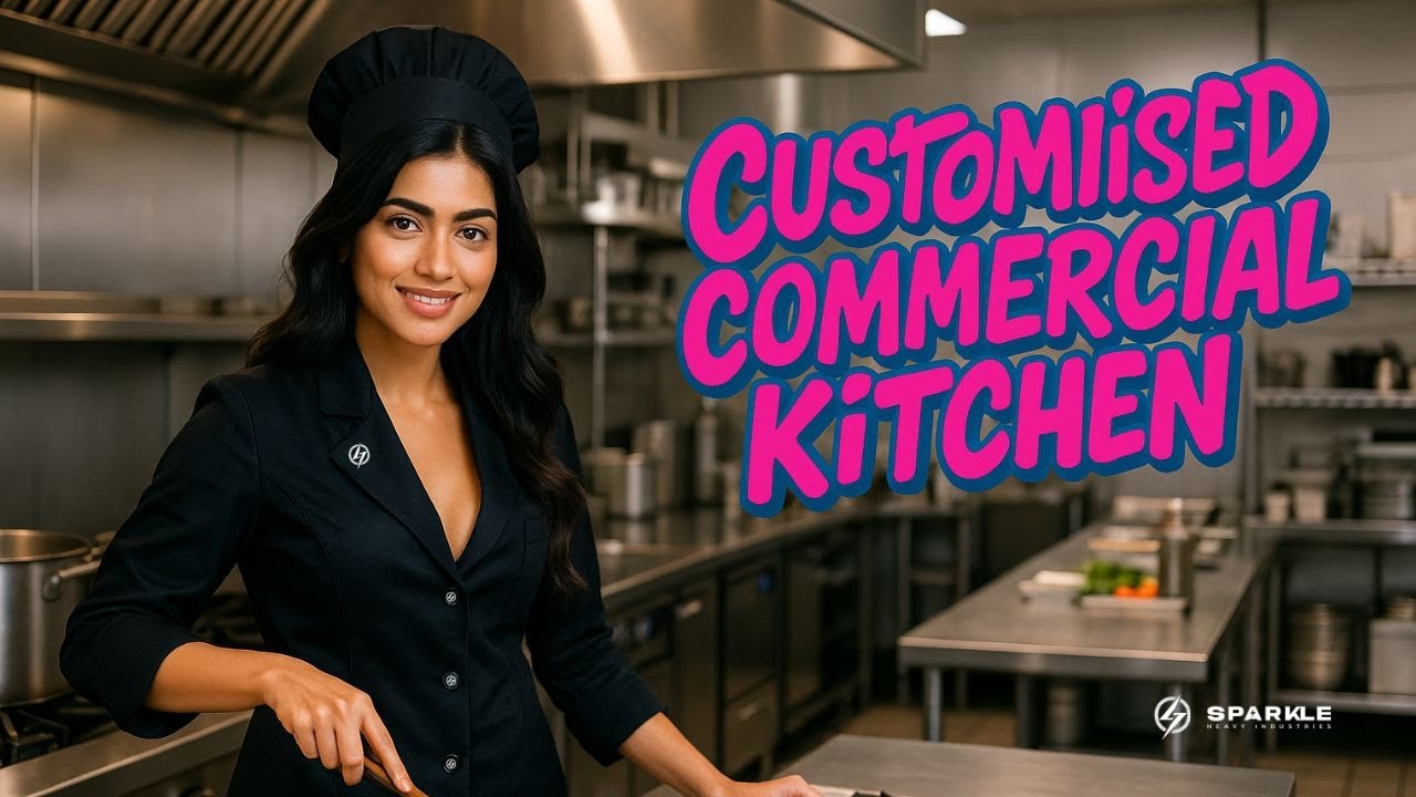CUSTOMISED COMMERCIAL KITCHEN Set-Up 🔥